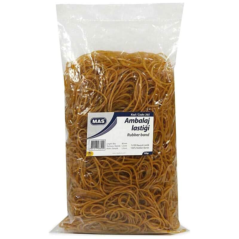 Mas 365 Ambalaj Lastiği %100 Kauçuk 500 gr