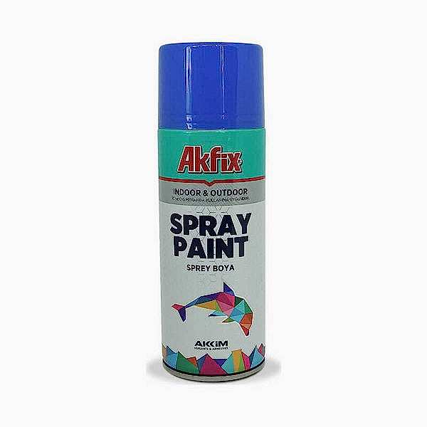 Akfix Sprey Boya Parlak Mavi RAL 5017 400ml