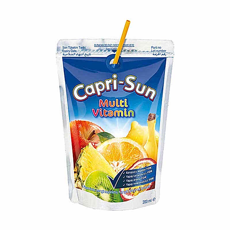 Capri Sun Multi-Vitamin Karışık Meyveli İçecek 200 ml