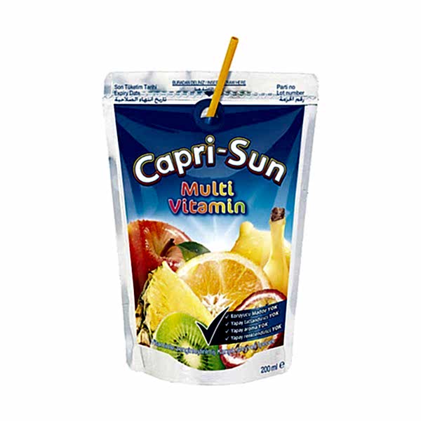Capri Sun Multi-Vitamin Karışık Meyveli İçecek 200 ml