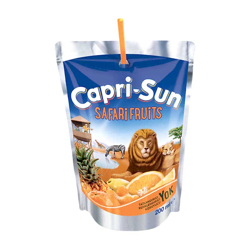 Capri Sun Safari Karışık Meyveli İçecek 200 ml