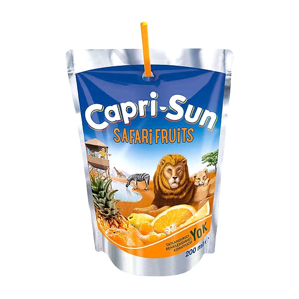 Capri Sun Safari Karışık Meyveli İçecek 200 ml