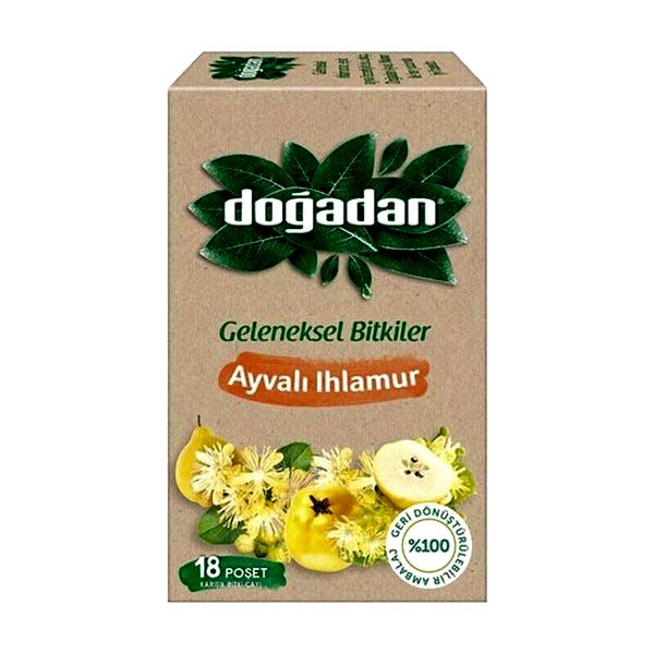Doğadan Bitki Çayı Ayvalı Ihlamur 18'li Paket