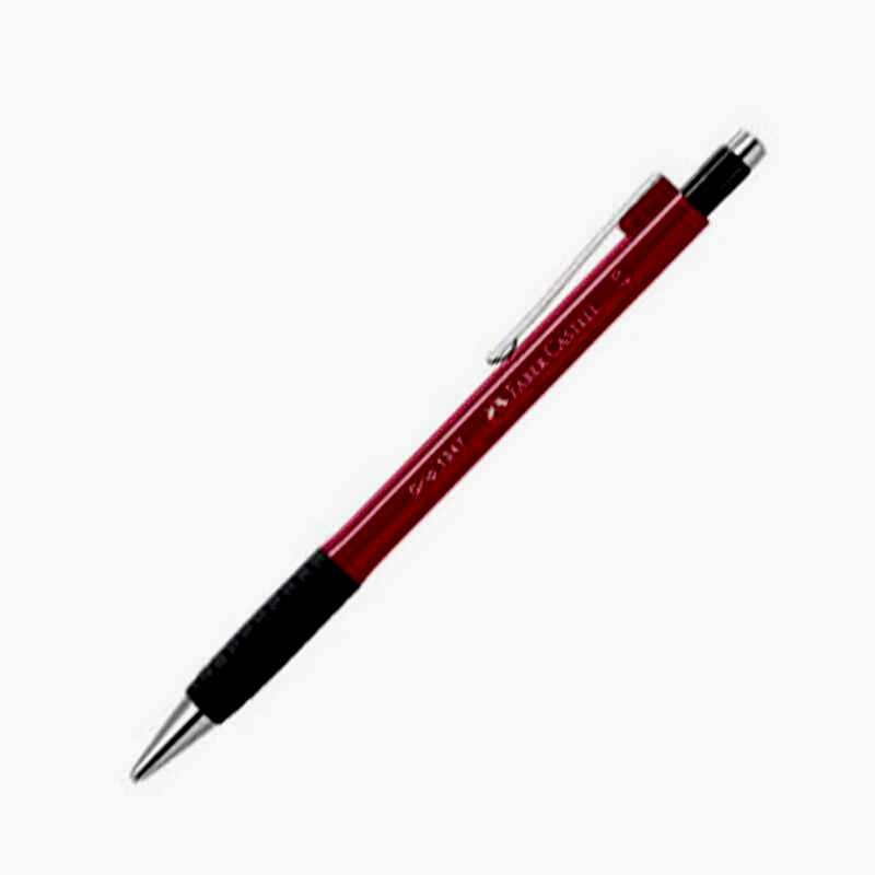 Faber Castell Grip 1347 Versatil Uçlu Kalem 0.7 mm - Kırmızı