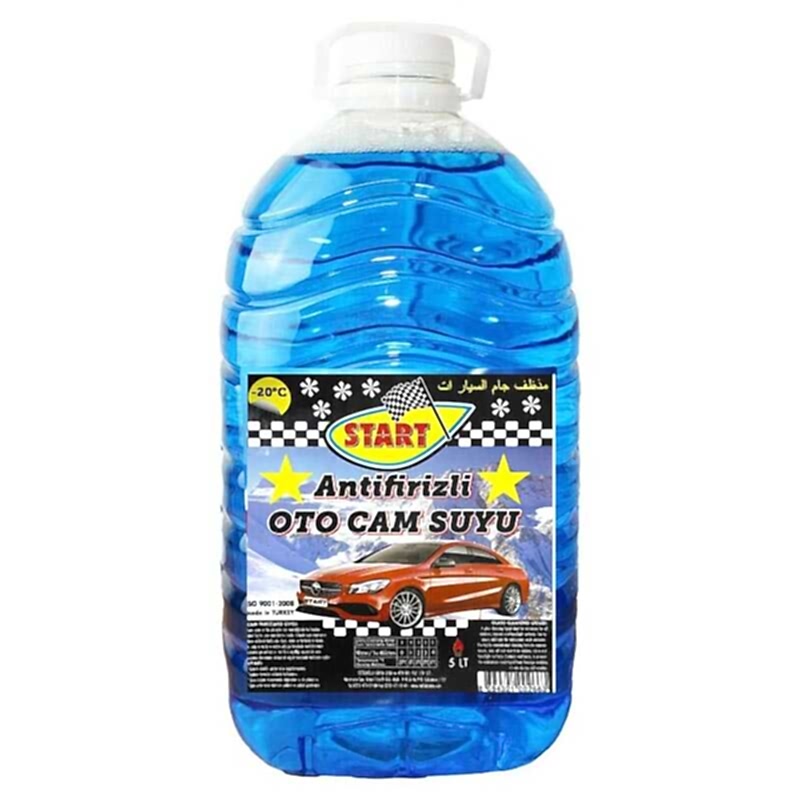 Tetik -20 Derece Antifirizli Oto Cam Suyu 5 lt 