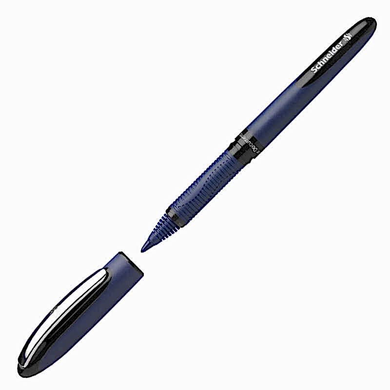 Schneider One Business Roller Kalem Konik Uçlu 0.6 mm - Siyah