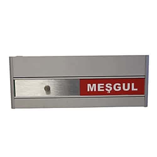 Kapı İsimliği No:6 Serbest-Meşgul Geçişli
