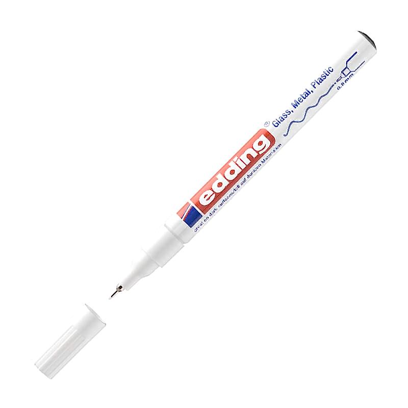 Edding E-780 Hobi Sanat Dekorasyon Kalemi 0.8 mm Beyaz