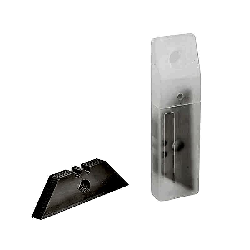 Kraf 685G İş Güvenlikli Maket Bıçağı Yedeği 10'lu Tüp