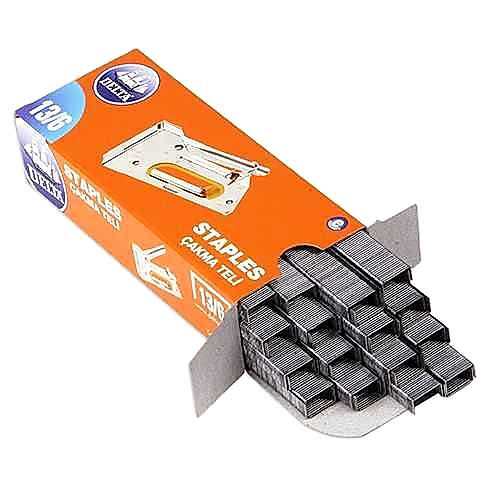 Delta 301 Çakma Teli 13/6 5000 Adet - Beyaz