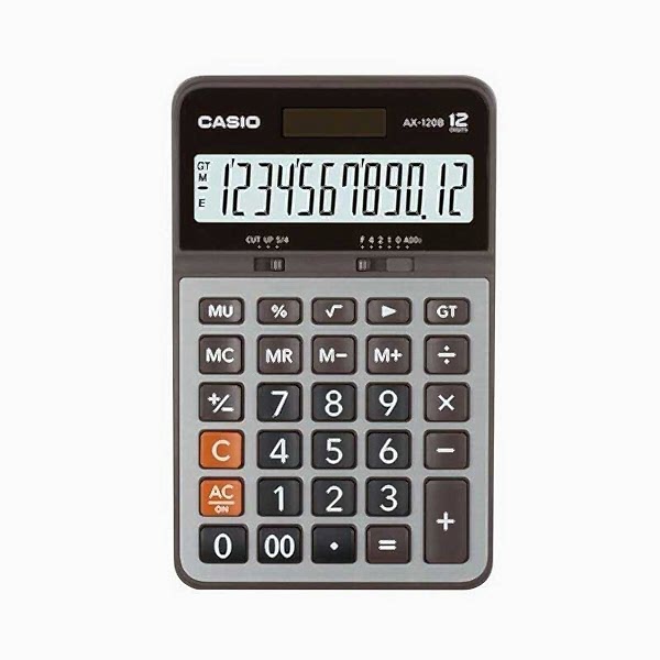 Casio AX-120B Masa Üstü Hesap Makinesi 12 Hane