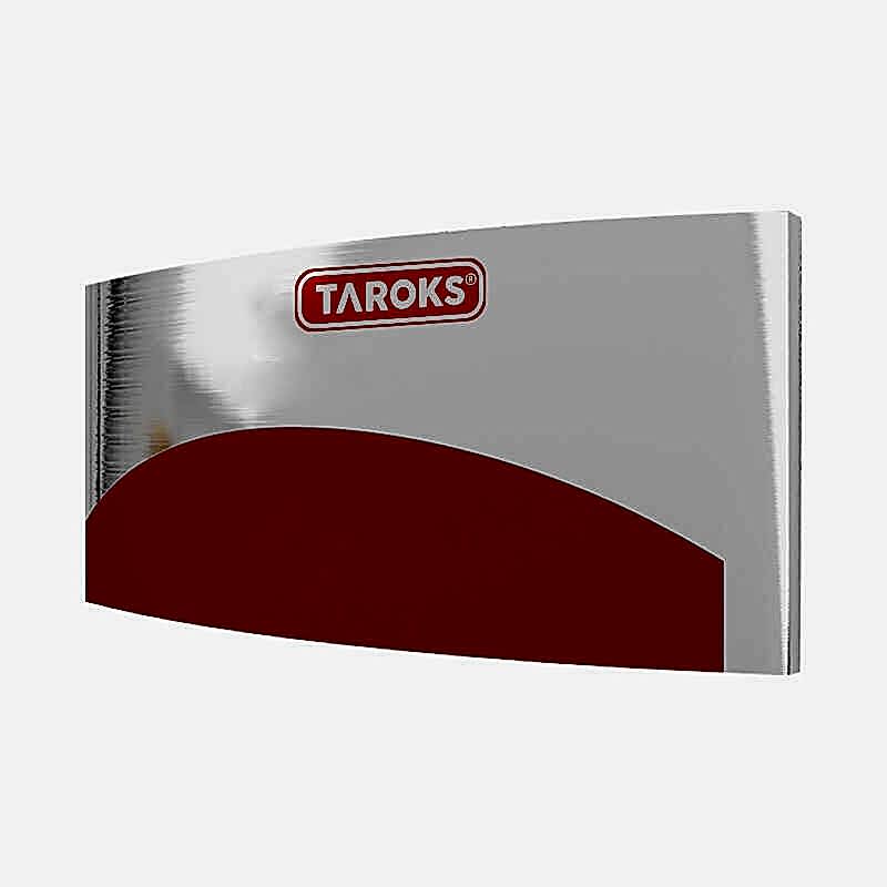Taroks Kapı İsimliği Silver Parlak 9 cm x 25 cm