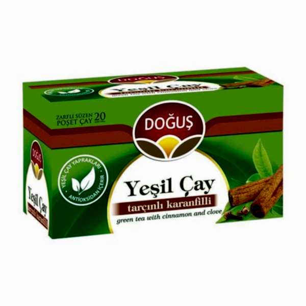 Doğuş Yeşil Çay Tarçın Karanfilli 1,75 gr 20’li Paket