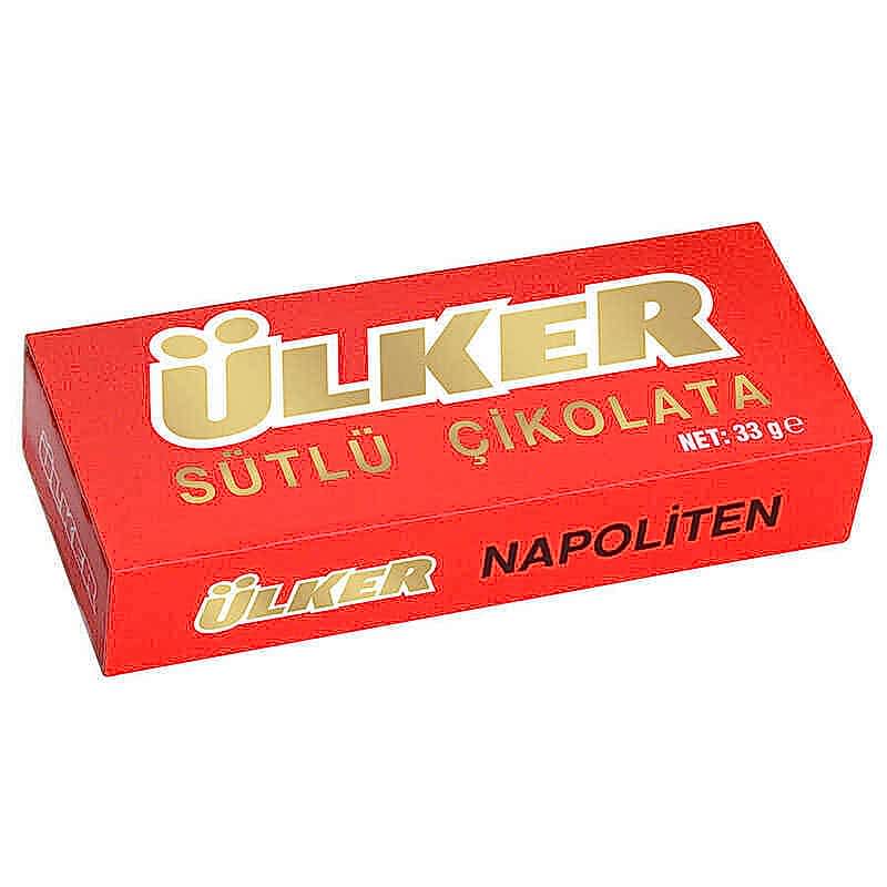 Ülker Sütlü Çikolata Napoliten 33 gr 20'li