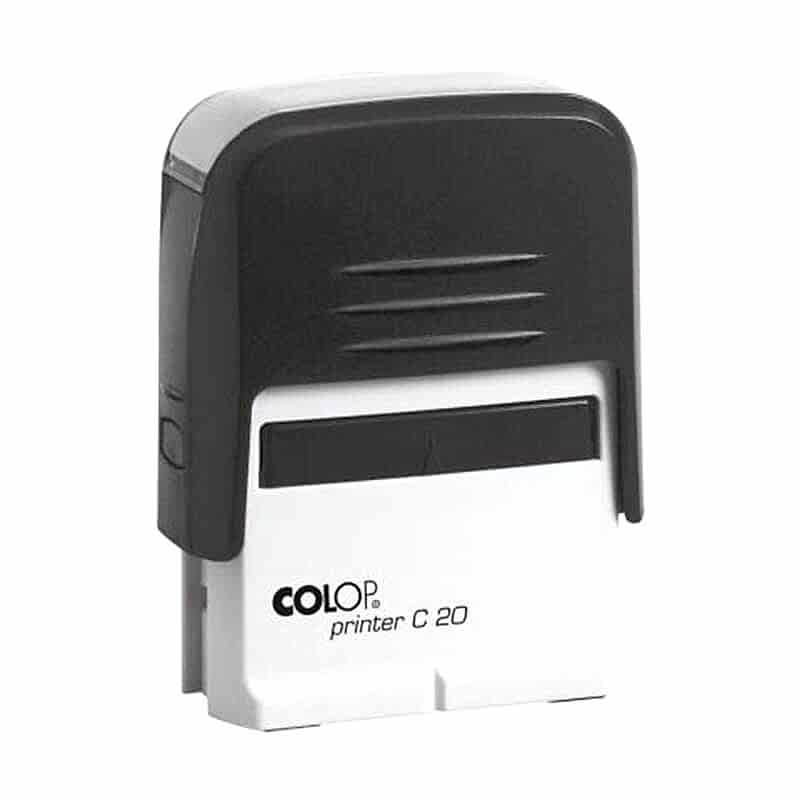 Colop C20 Otomatik Kaşe 14x38 mm Siyah Keçe