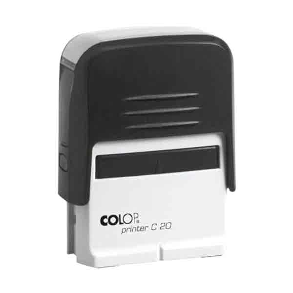 Colop C20 Otomatik Kaşe 14x38 mm Siyah Keçe