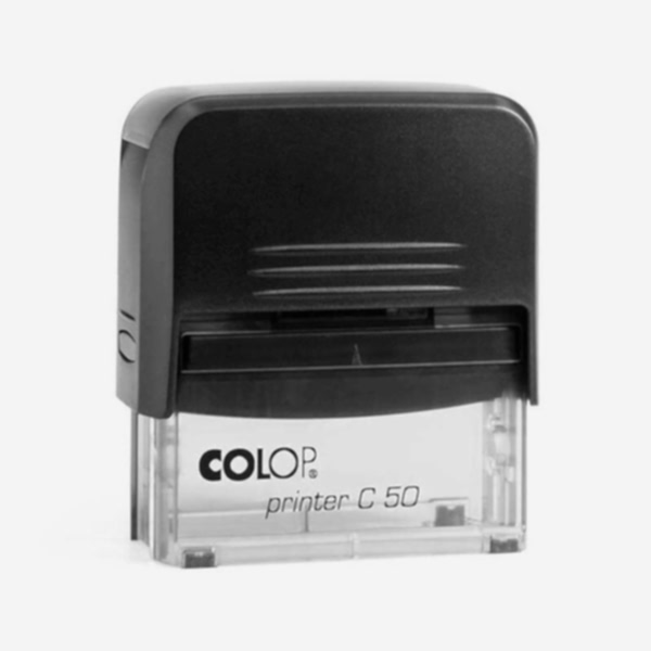 Colop C50 Otomatik Kaşe 30x50 mm Siyah Keçe