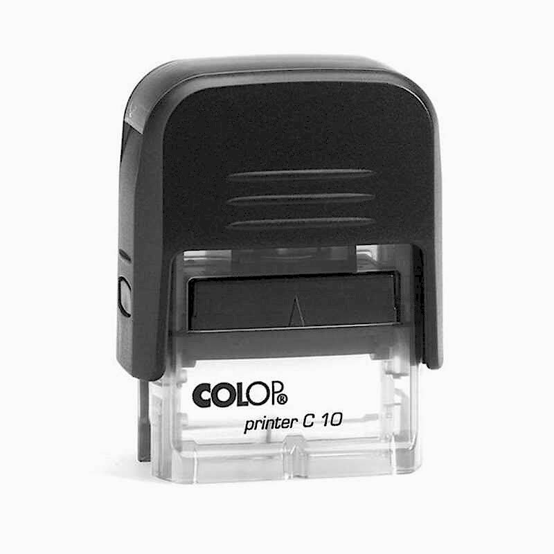 Colop C10 Otomatik Kaşe 10x27 mm Siyah Keçe