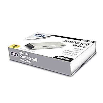 Mas 145 Zımba Teli No:24/6 1000'li Kutu - Beyaz