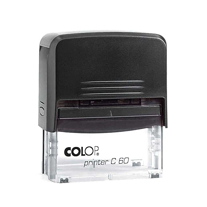 Colop C60 Otomatik Kaşe 37x76 mm Siyah Keçe
