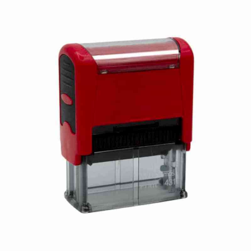 Sırdaş 4311 Otomatik Kaşe 14x38 mm Kırmızı Keçe
