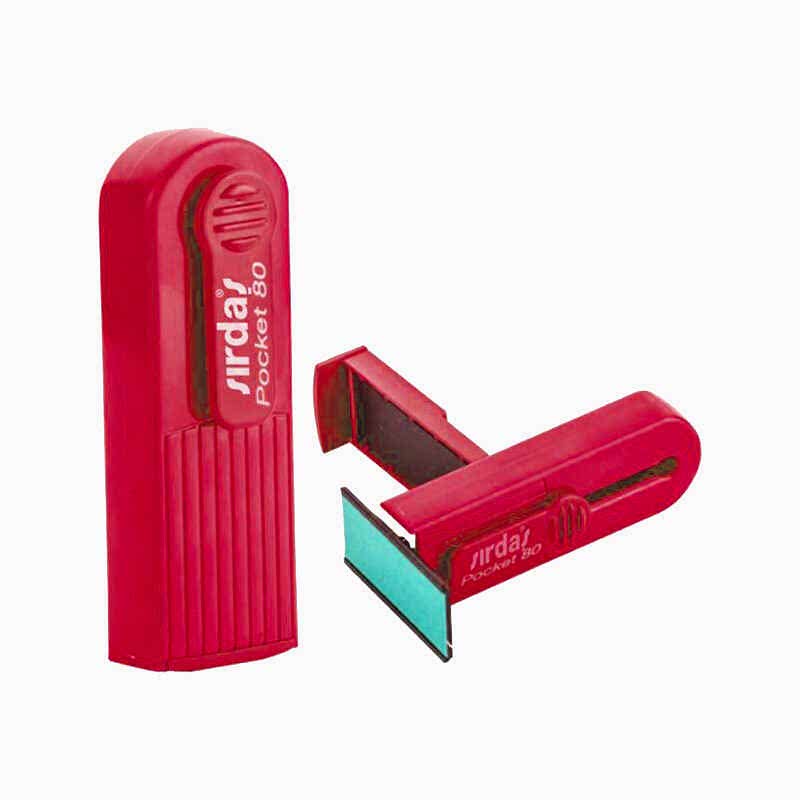 Sırdaş İdeal 80 Cep Tipi Kaşe 19x50 mm Kırmızı Keçe 