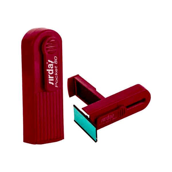 Sırdaş İdeal 80 Cep Tipi Kaşe 19x50 mm Kırmızı Keçe 