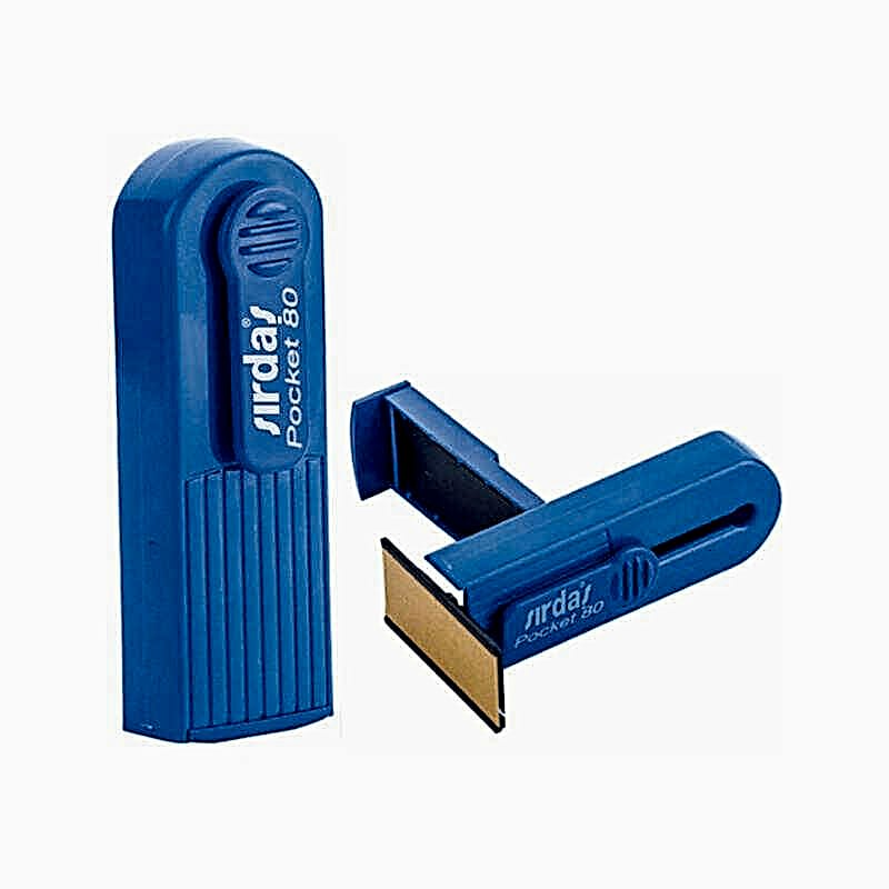 Sırdaş İdeal 80 Cep Tipi Kaşe 19x50 mm Mavi Keçe