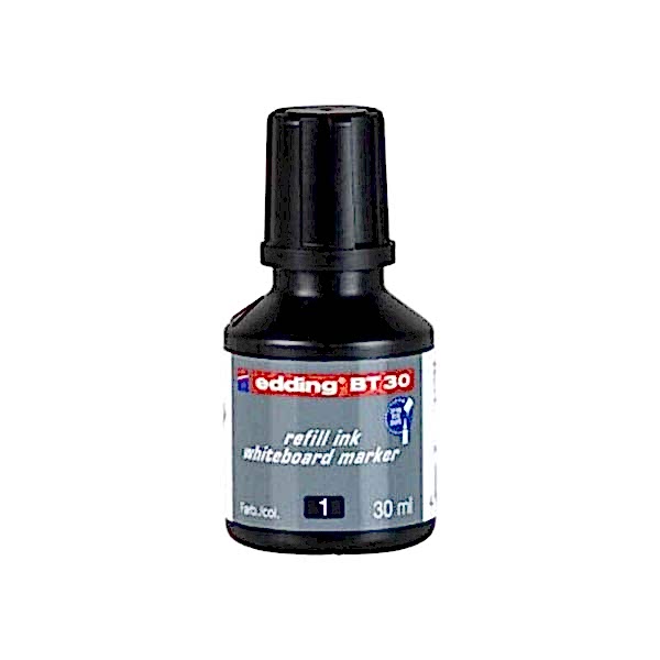 Edding BT-30 Beyaz Tahta Kalem Mürekkebi 30 ml - Siyah