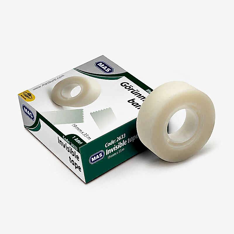 Mas 2633 Görünmez Bant 19 mm x 33 m
