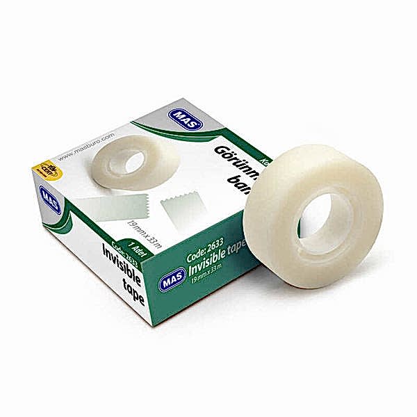 Mas 2633 Görünmez Bant 19 mm x 33 m