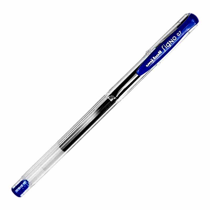 Uni-Ball UM-100 Signo Jel Kalem 0.7 mm - Mavi