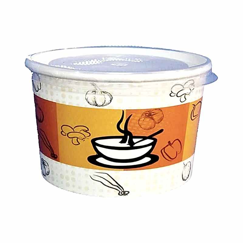 Stone Karton Çorba Kasesi + Kapak 16 Oz 25 li