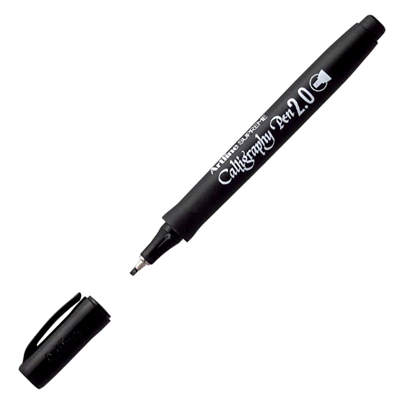Artline Supreme 242 Kaligrafi Kalemi 2.0 mm Siyah