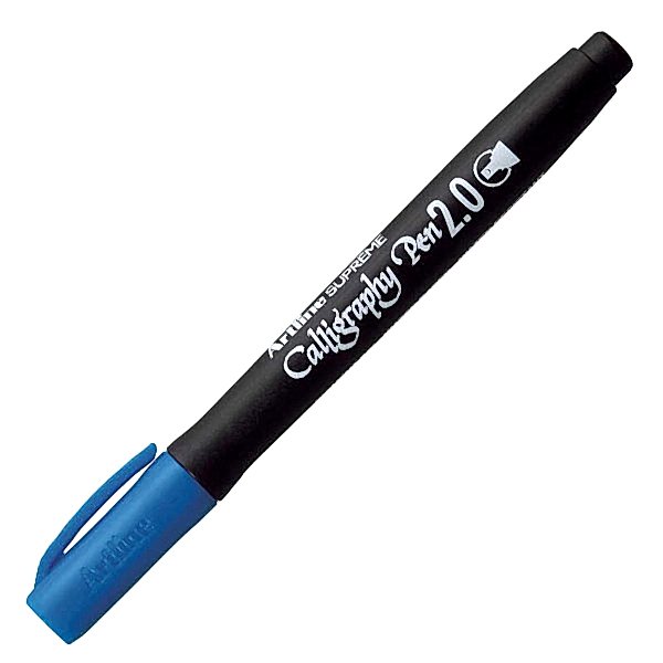 Artline Supreme 242 Kaligrafi Kalemi 2.0 mm Mavi