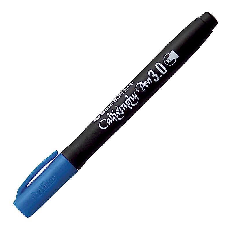 Artline Supreme 243 Kaligrafi Kalemi 3.0 mm Mavi
