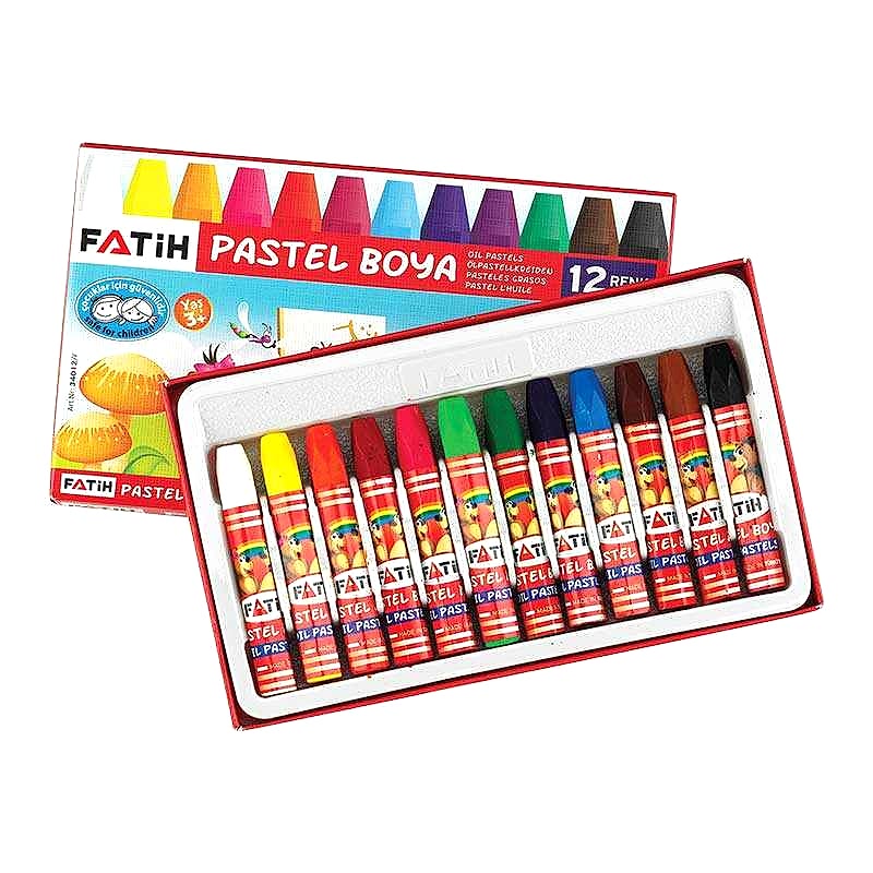 Fatih 34012 King Size Pastel Boya 12 Renk