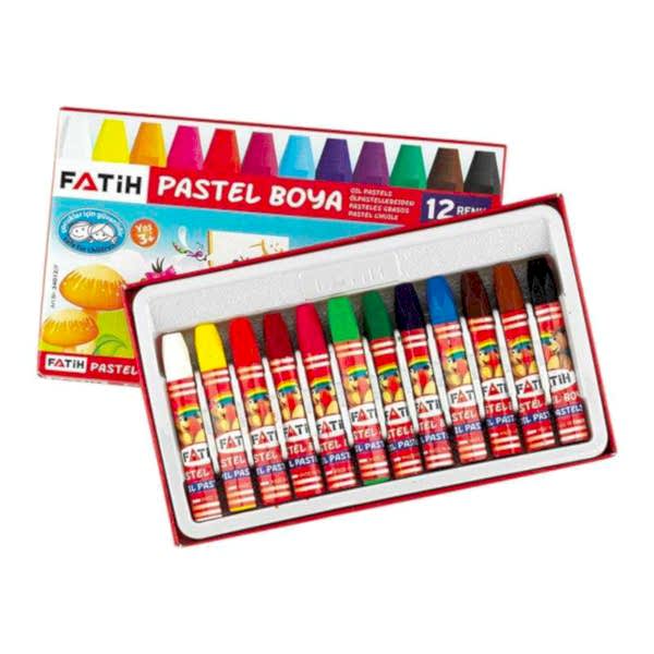 Fatih 34012 King Size Pastel Boya 12 Renk