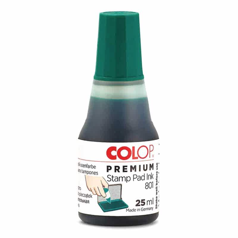 Colop Istampa Mürekkebi 25 ml  Yeşil