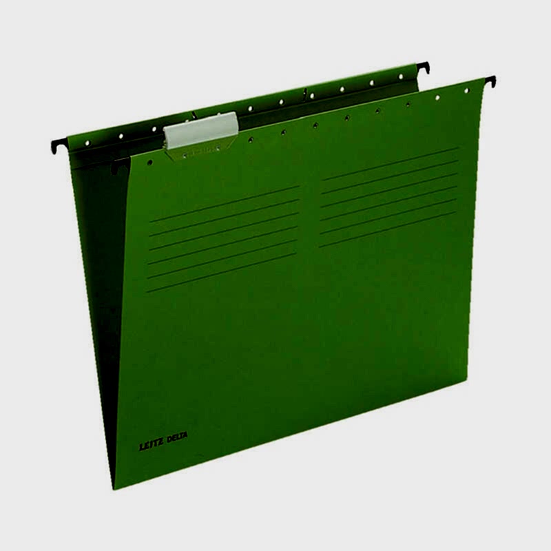 Leitz L-6515 Delta Telsiz Askılı Dosya Yeşil 