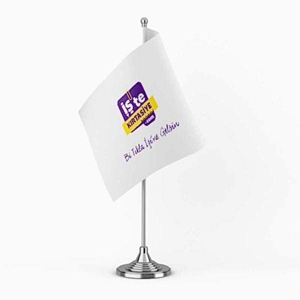 Baskılı Masa Bayrağı