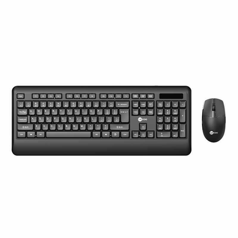 Lecoo KW202 Kablolu Klavye Mouse Set Siyah