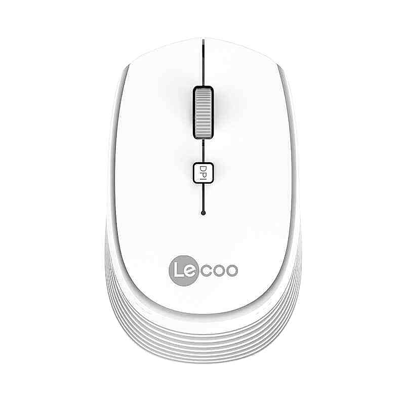 Lecoo WS202 Usb Kablosuz Mouse Beyaz
