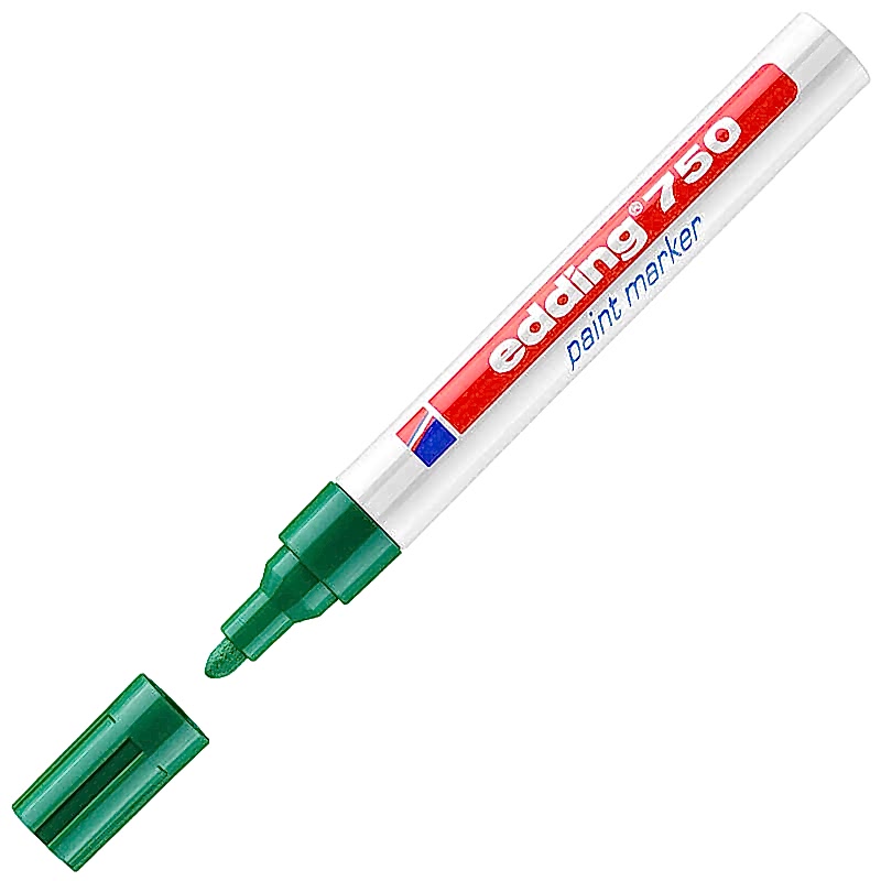 Edding E-750 Marker Dekorasyon Kalemi - Yeşil
