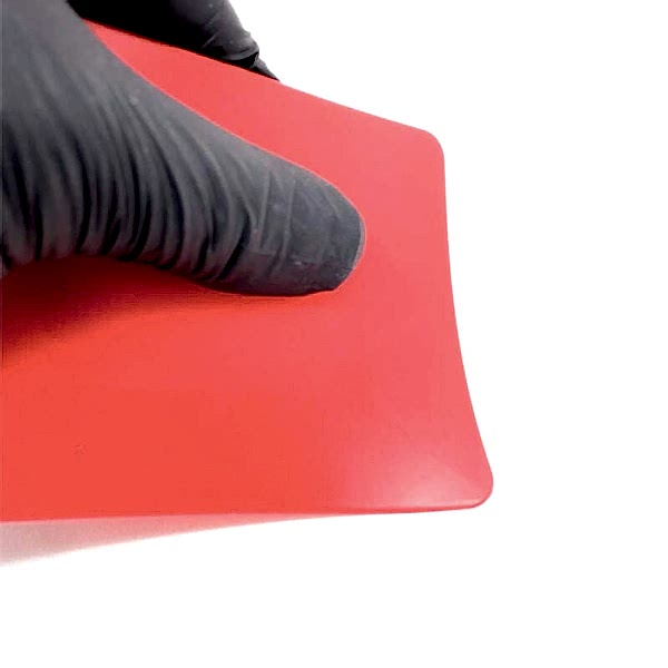 Ragle Cam Filmi Folyo Uygulama Aparatı Teflon Plastik Kırmızı 77x105 mm