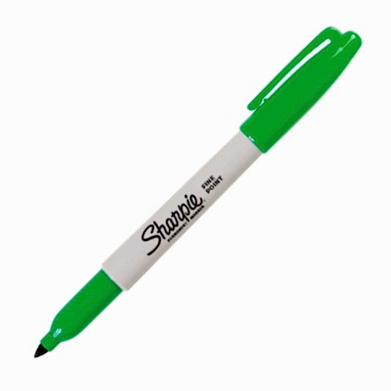 Sharpie Permanent Fine Yuvarlak Uç Yeşil