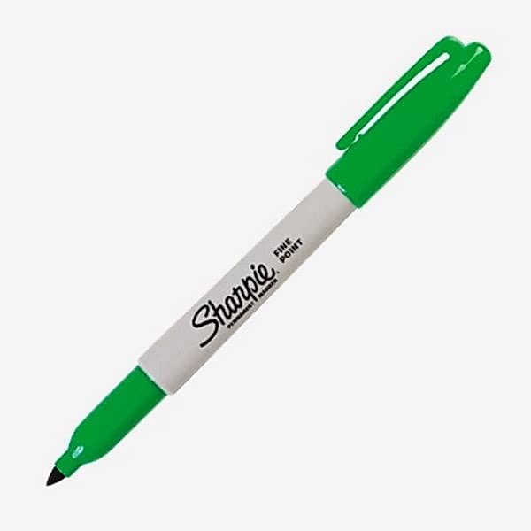 Sharpie Permanent Fine Yuvarlak Uç Yeşil