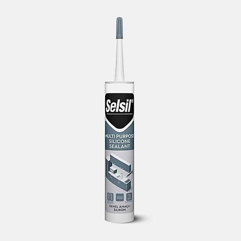 Selsil Genel Amaçlı Silikon Şeffaf 280 gr