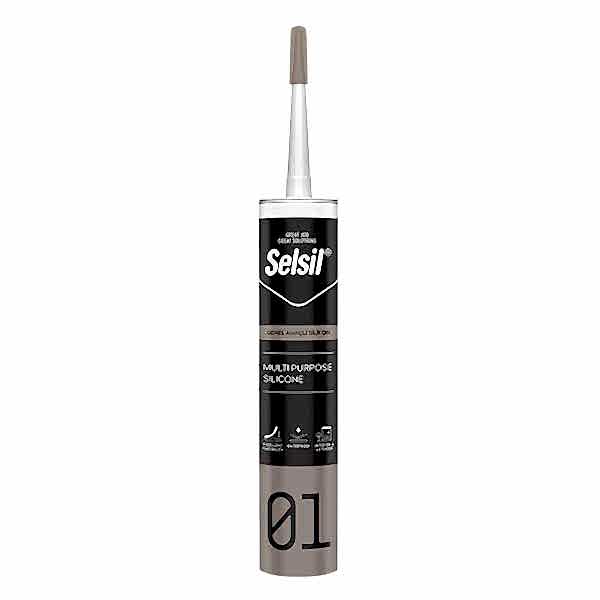 Selsil Genel Amaçlı Silikon Siyah 280 g