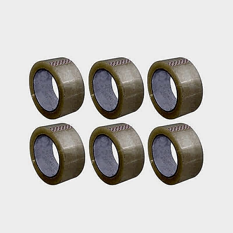 High Quality Koli Bandı 45 mm x 100 m - Şeffaf 6 Adet